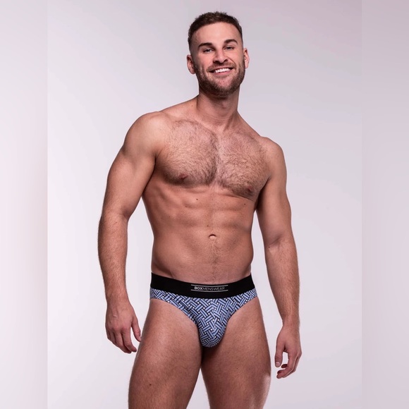 BoxMenswear Feature Fit 3.0 Boxer Briefs Junction Blue Medium NWT - Picture 8 of 16